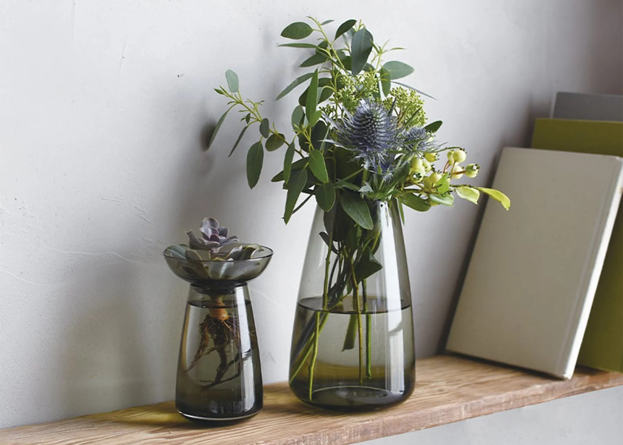 Aqua Culture Vase - Grey - Image 3