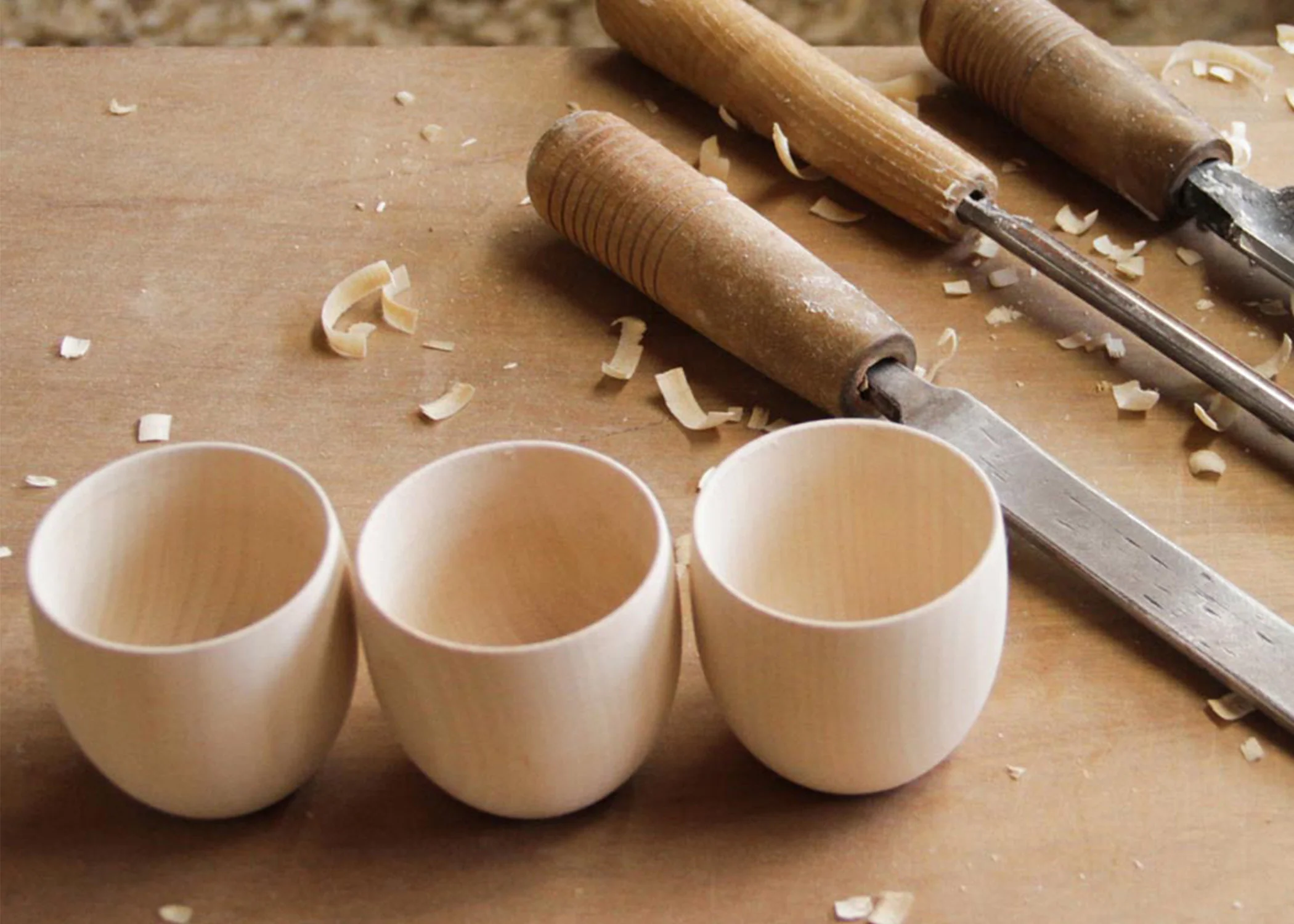 Japanese Wood Cara Cup - Image 6