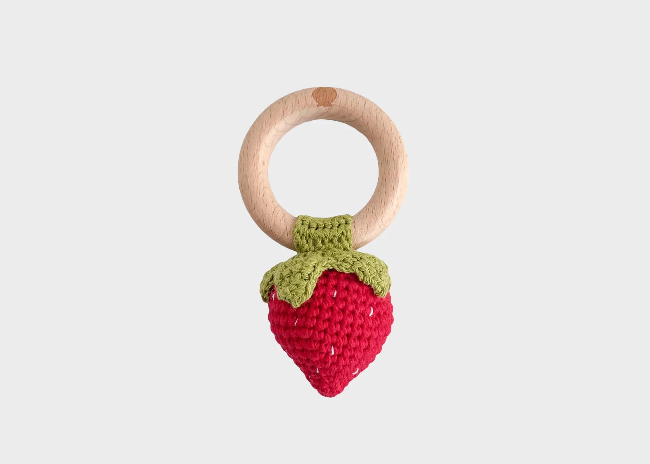 Crochet Rattle Teethers