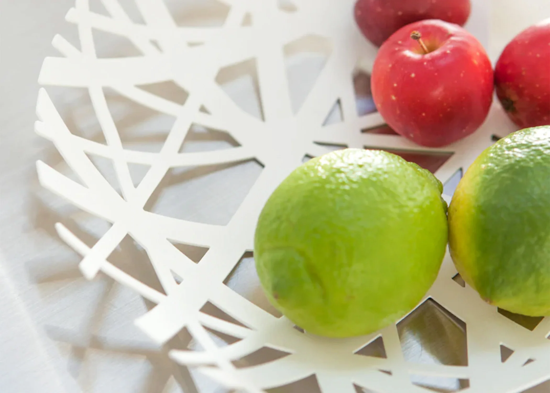 Fruit Bowl - White Steel - Image 3