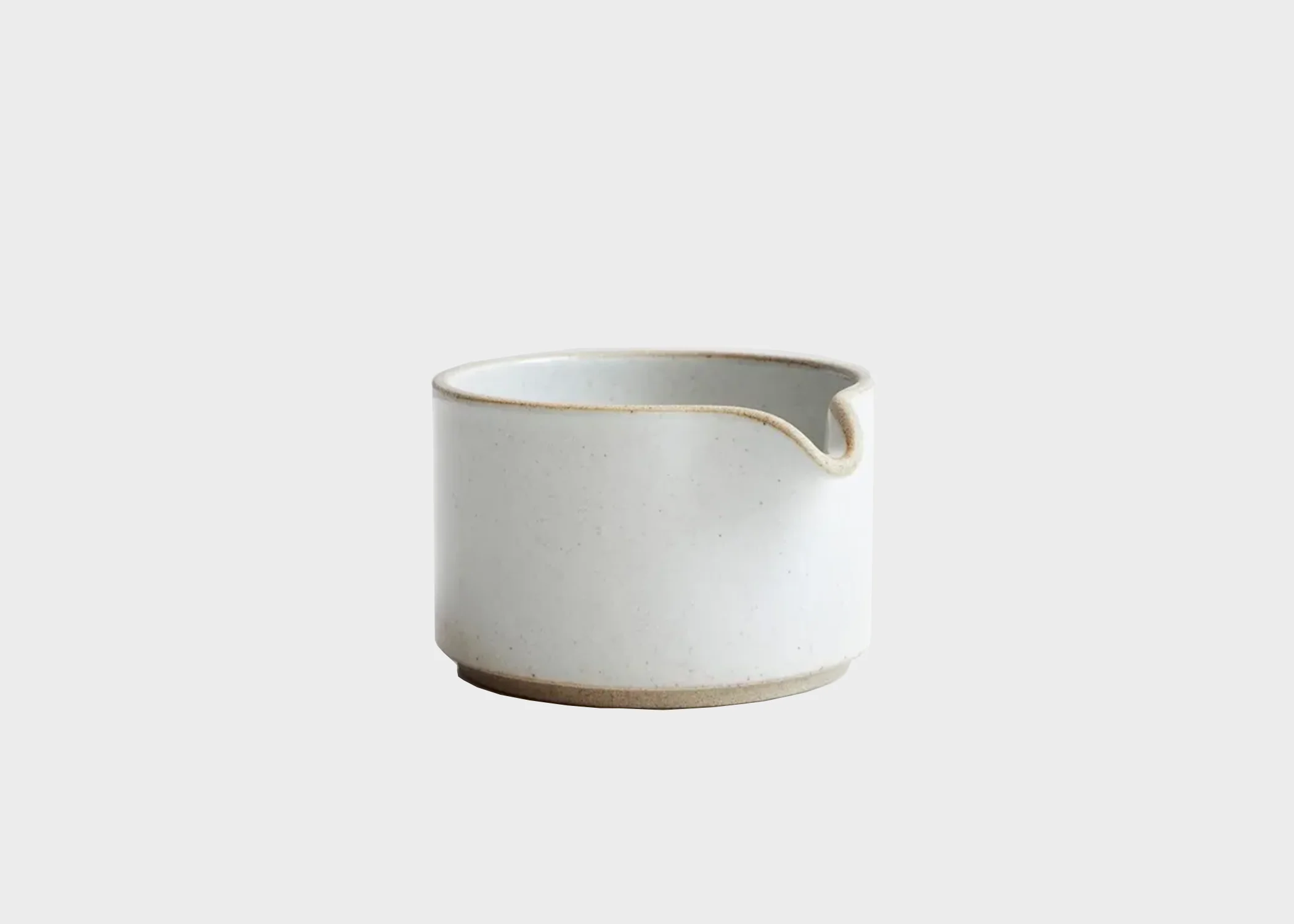 Hasami Creamer - Gloss Gray