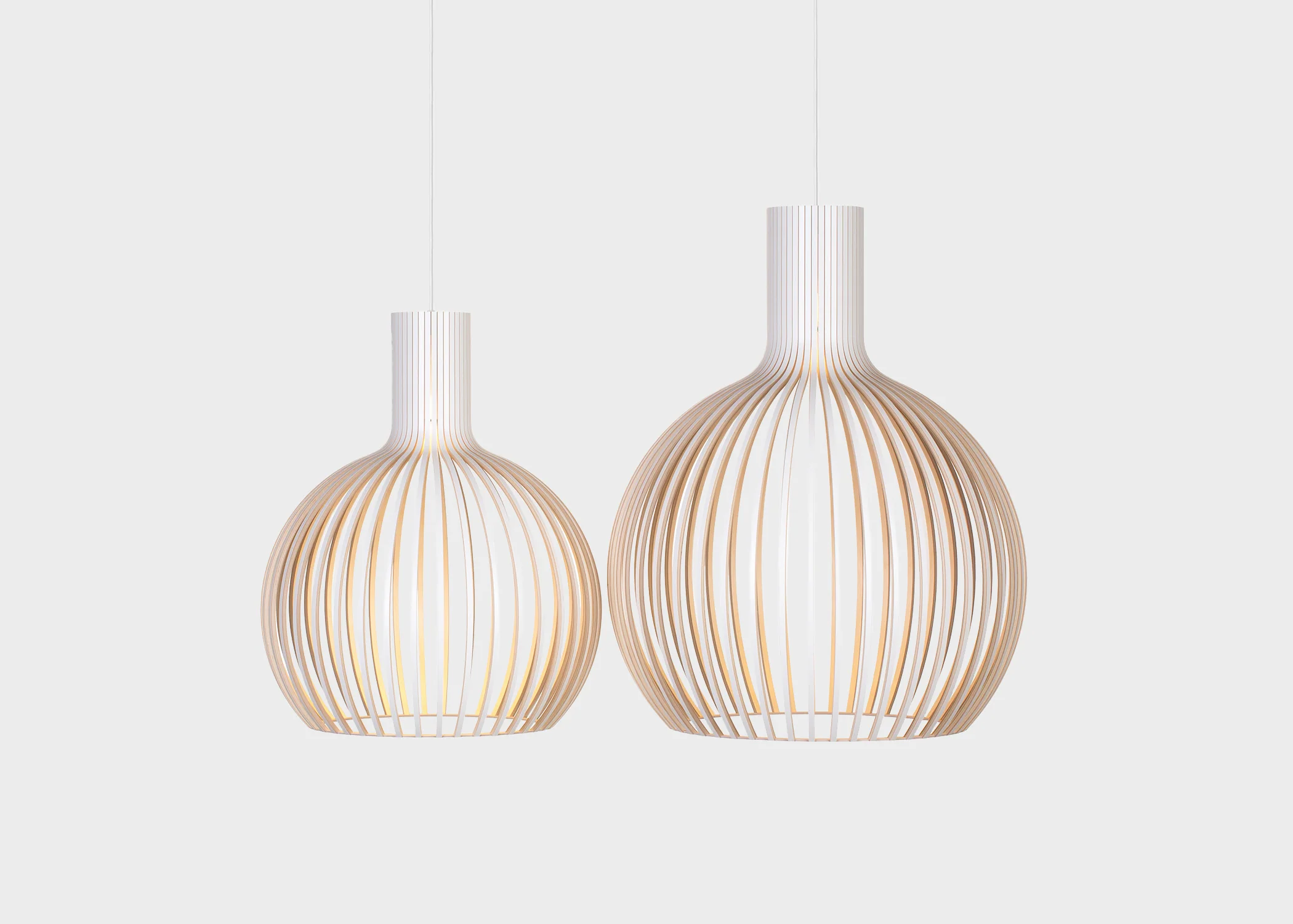 Octo 4241 Pendant - White - Image 3