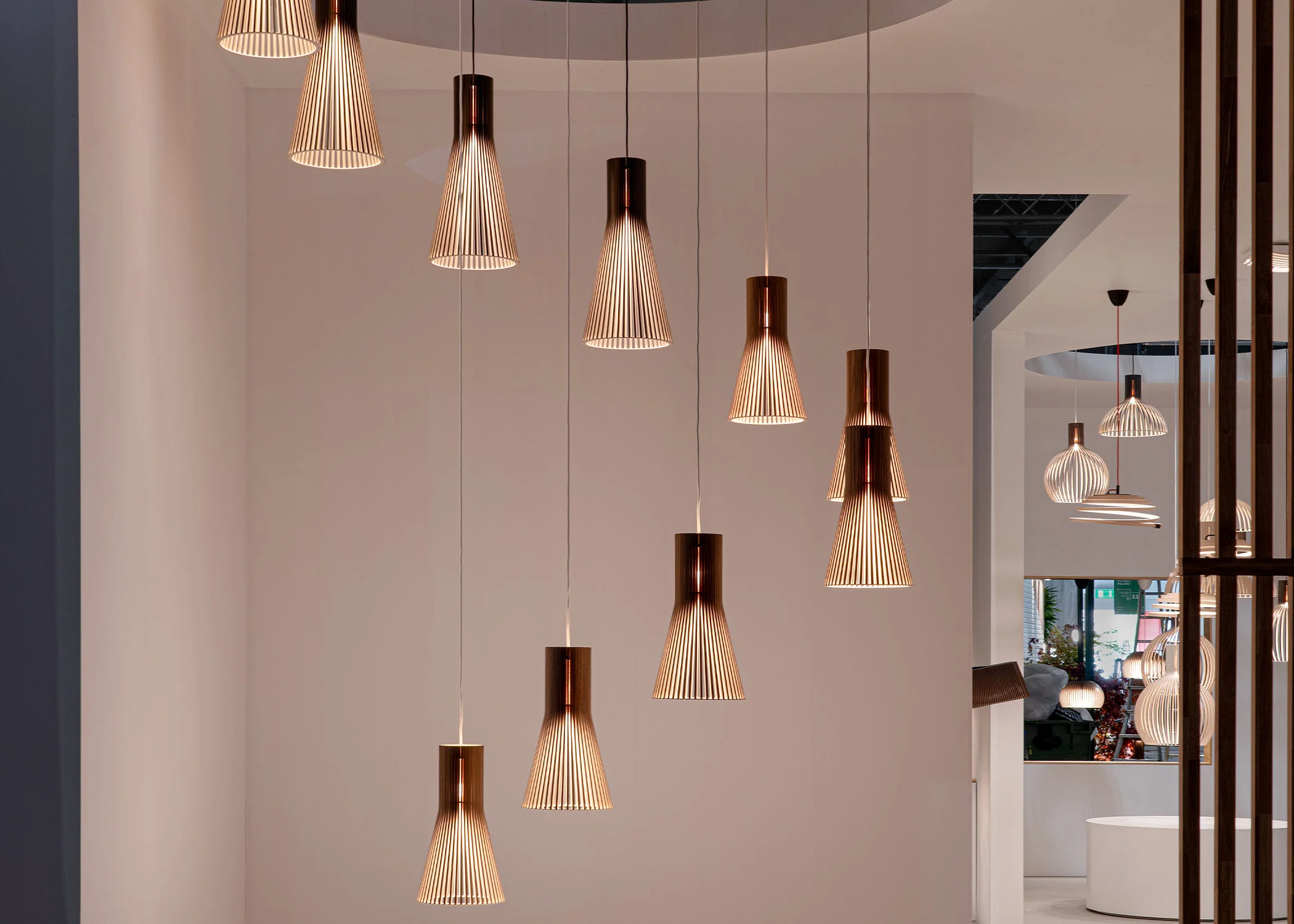 Secto 4201 Pendant - Walnut - Image 2